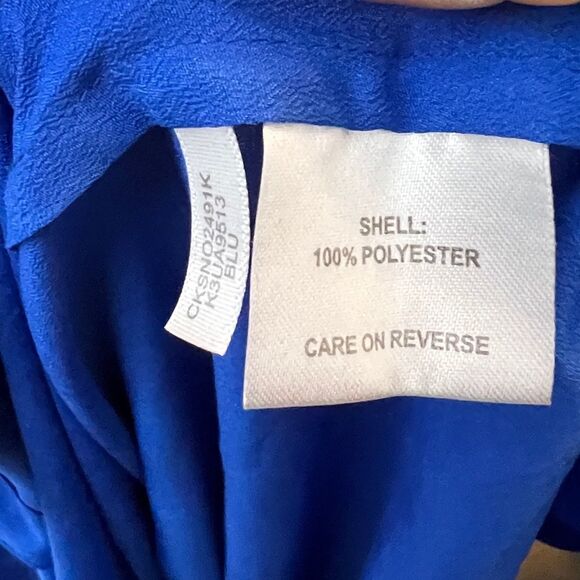 Calvin Klein Blue Blouse - Picture 5 of 7